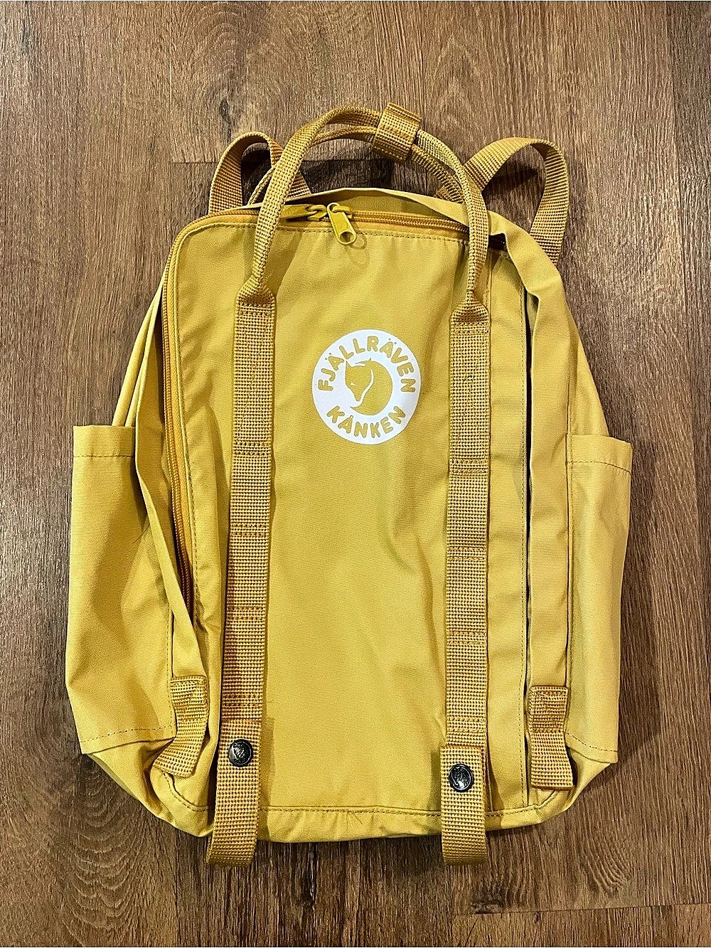 Fjallraven Kånken Tree Backpack Maple Yellow Style 23511 Eco Friendly Pine Weave